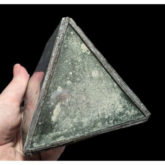 Green Marbled Stained Glass Decor - Picture 5 of 10